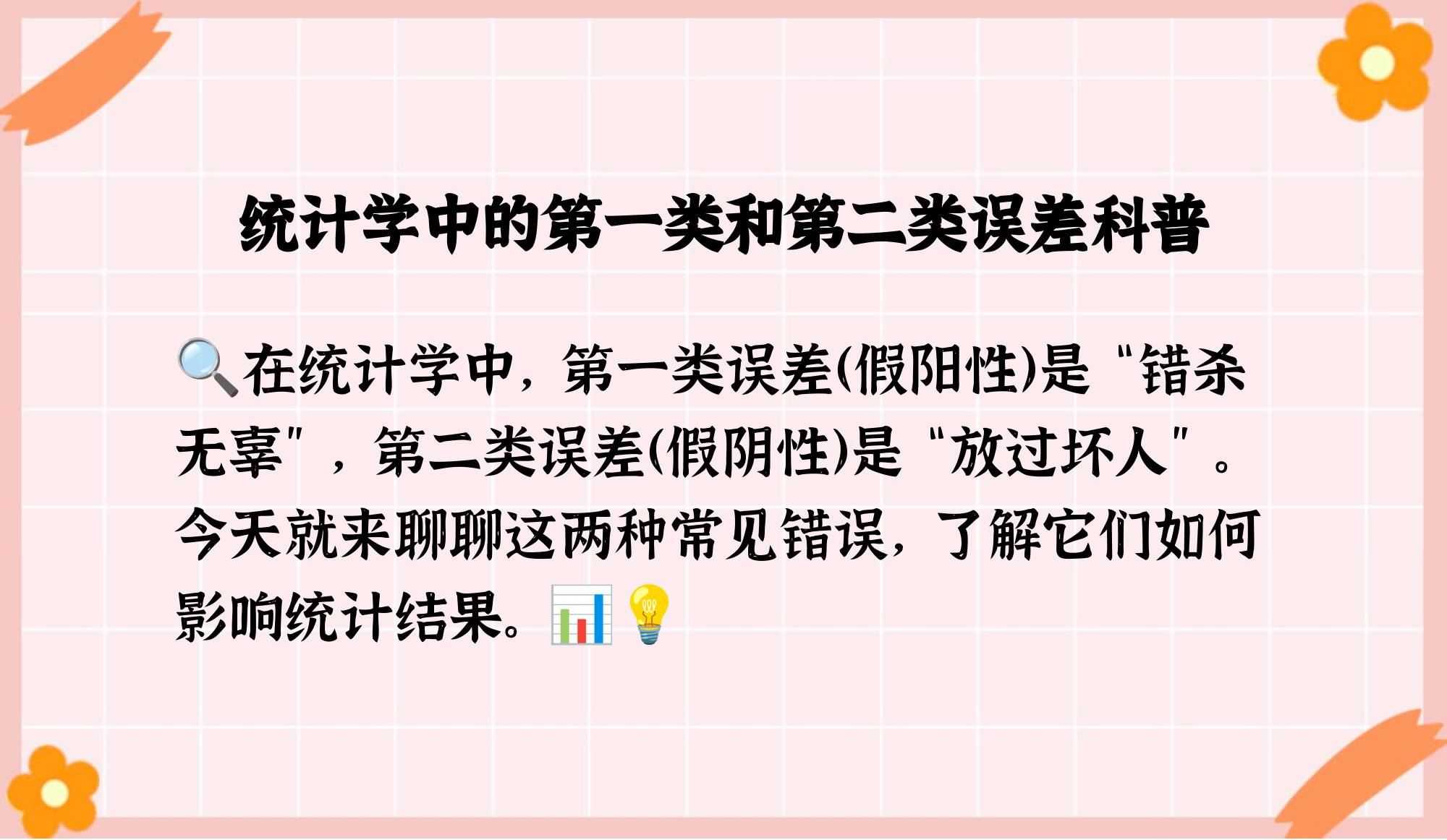 误差和错误的区别